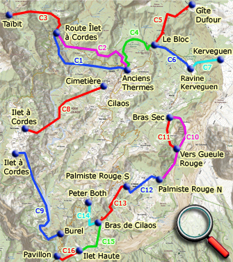 Distancier du Cirque de Cilaos