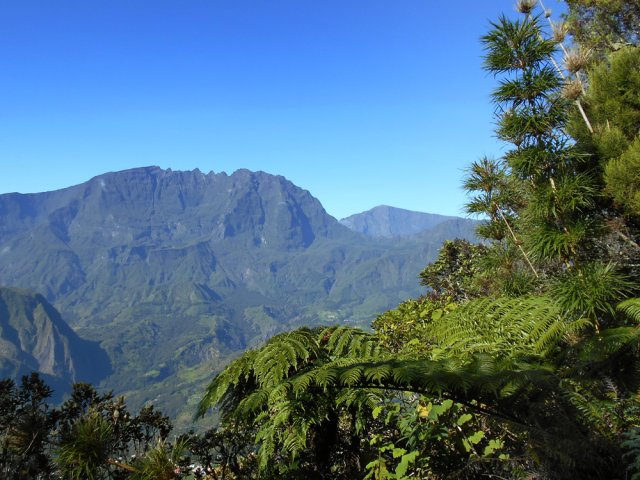 Vue imprenable sur la Gros Morne depuis la table d'orientation