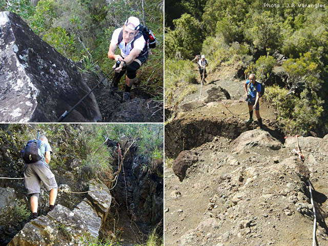 Les passages, quelle que soit la pente, sont tous sécurisés