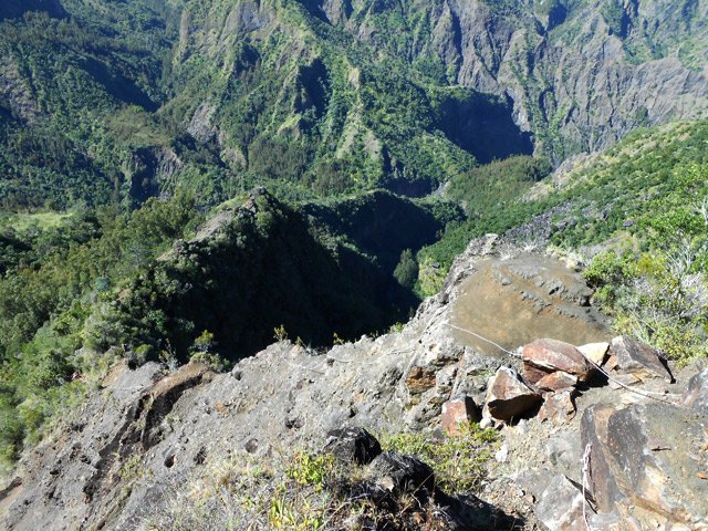 Une idée du chemin parcouru sur l'arête