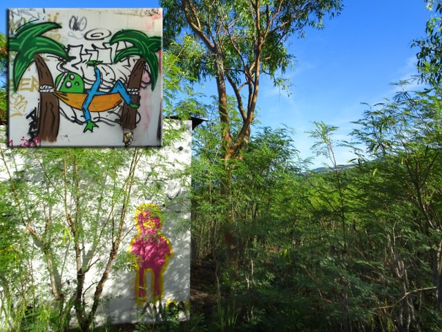 L'endroit isolé se prête au bivouac mais ne propose rien pour la douche