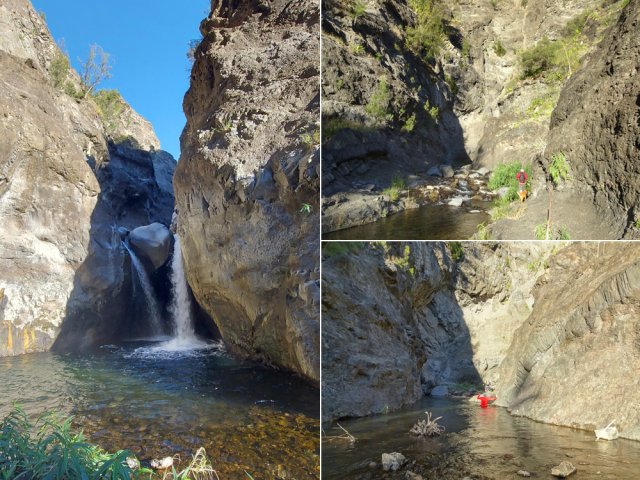 Remonter un peu le Bras de Saint-Paul pour se rendre au pied de la cascade