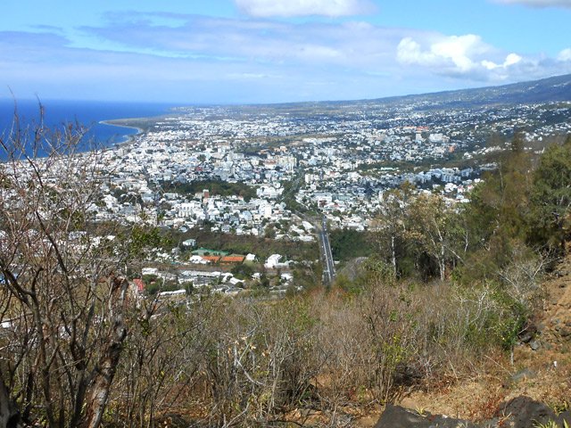 Dernier coup d’œil sur la ville avant la redescente