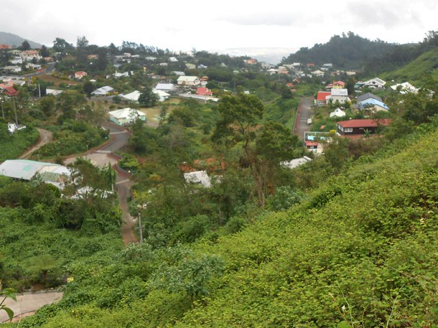 Quelques mètres avant la route de Grand Coin