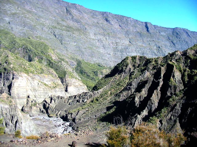 Sentier glissant après Marla