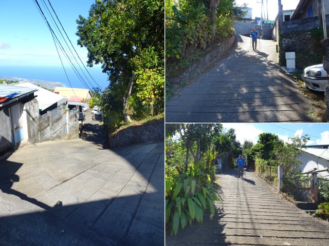 Très fortes pentes pour quitter Notre Dame des Champs