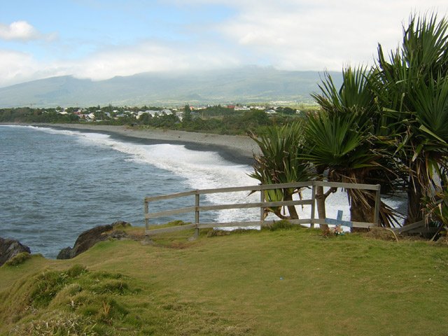 Vue sur Saint Benoît depuis le Bourbier