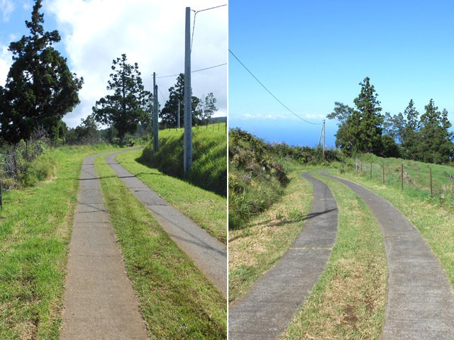 La très bucolique route de Colimaçons les Hauts