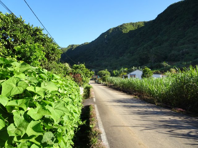Peu de circulation dans ce village un peu isolé