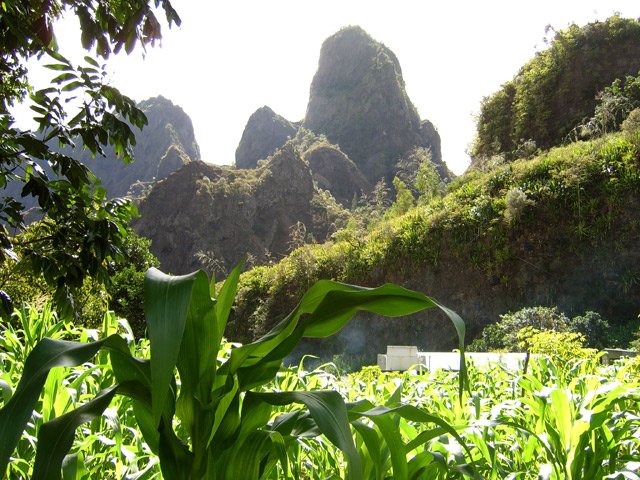 Les alentours de l'îlet sont assez déchiquetés