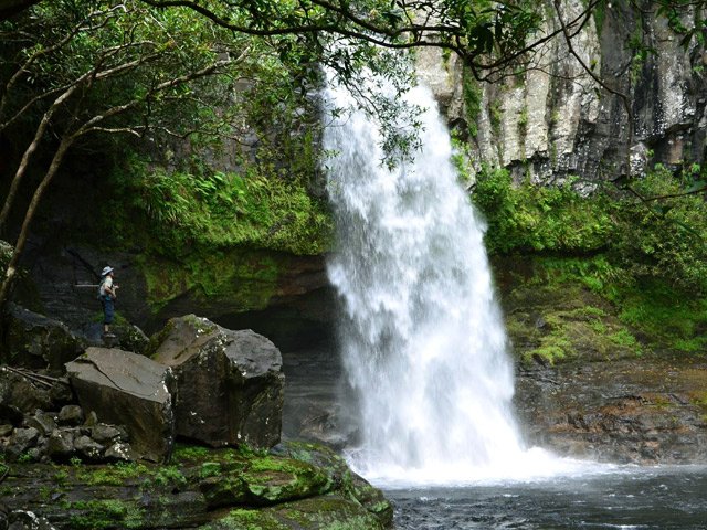 Une idée de la hauteur de la chute