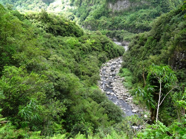 Le dernier hectomètre du Bras de Caverne
