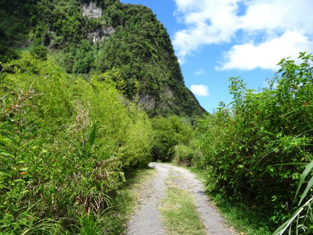 Aucune difficulté jusqu'au début du sentier
