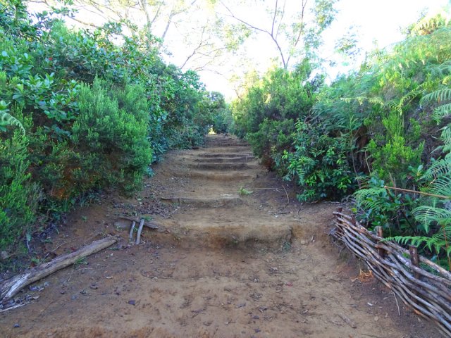 Une autre partie très large en arrivant dans la zone de culture