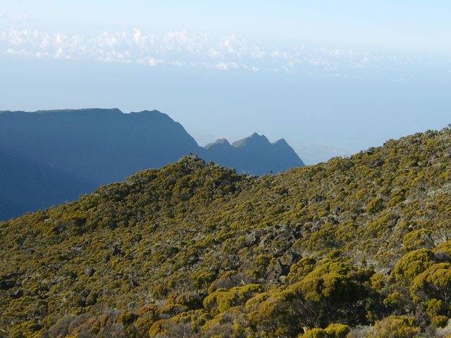 Le Dimitile après le lever du soleil