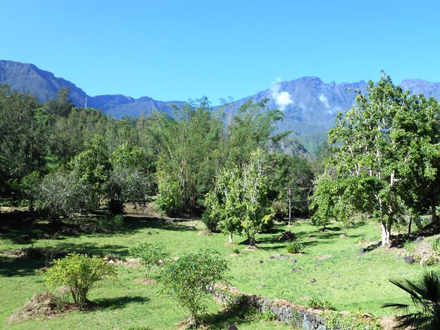 Paysage reposant fréquenté en fin de semaine
