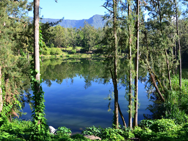 La fin de la mare avant de partir vers le village