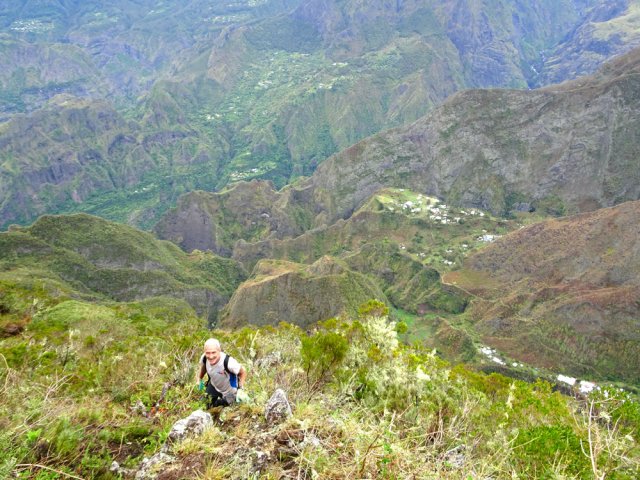 La dernière grimpe sérieuse avant la fin de l'escalade