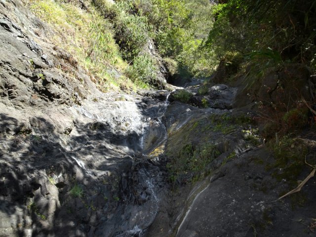 La première petite chute d'une belle série en amont