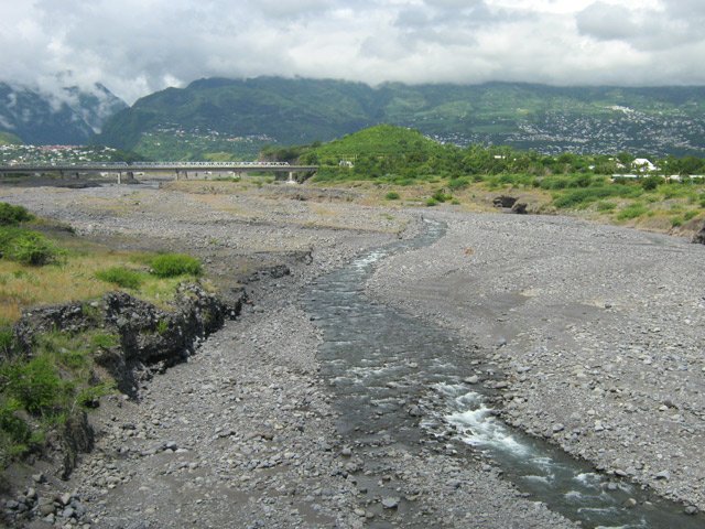 La rivière des Galets porte bien son nom