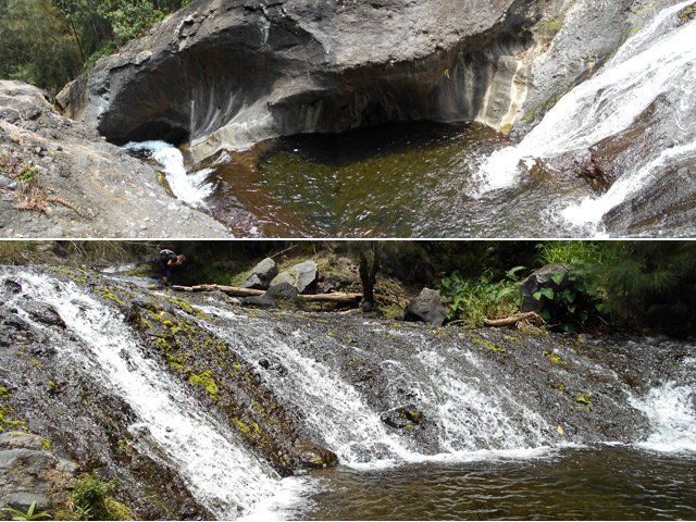 Repérer quelques bassins avant de remonter vers le stade