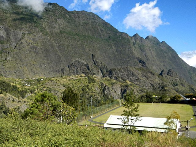 Superbes vues sur le Dimitile durant les matches