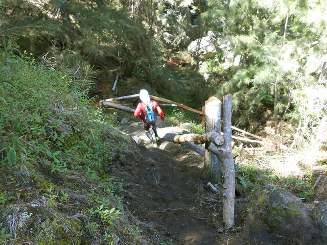 Descentes faibles et courtes