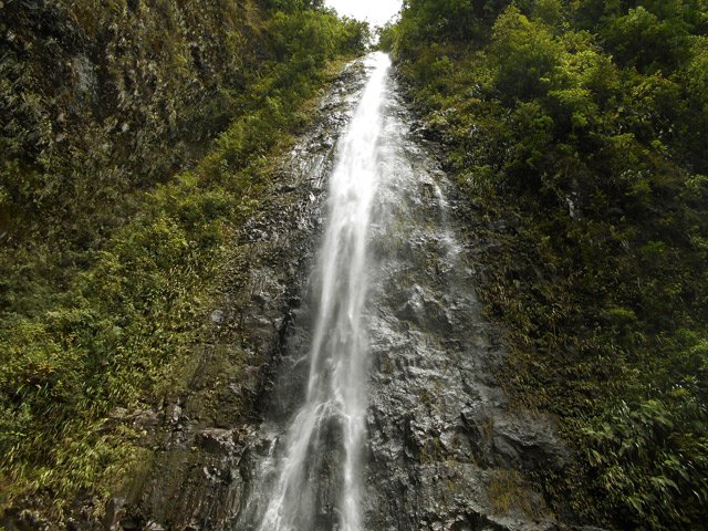 La largeur de la muraille indique le niveau de l'eau durant les crues