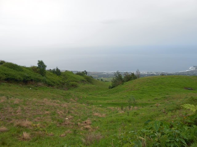 Des prairies à perte de vue et toujours l'océan à l'horizon.