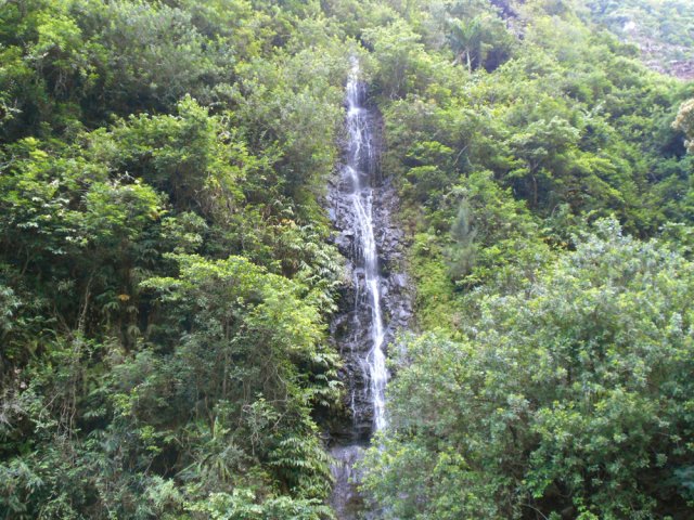 La petite cascade de la Ravine Cresson