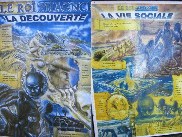 Bref historique de la vie des marrons et du Roi Phaonce au départ