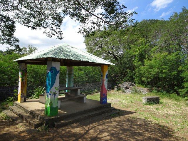 Petite halte possible au kiosque