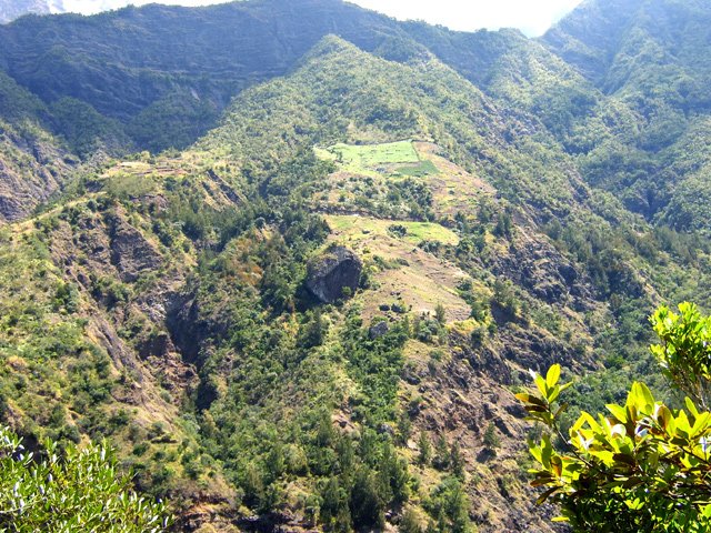 Le même rocher vu en arrivant au plateau