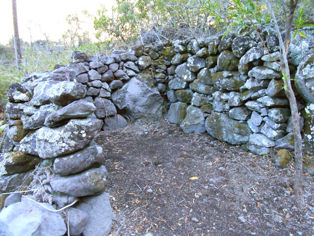 Un vestige rencontré à mi-chemin