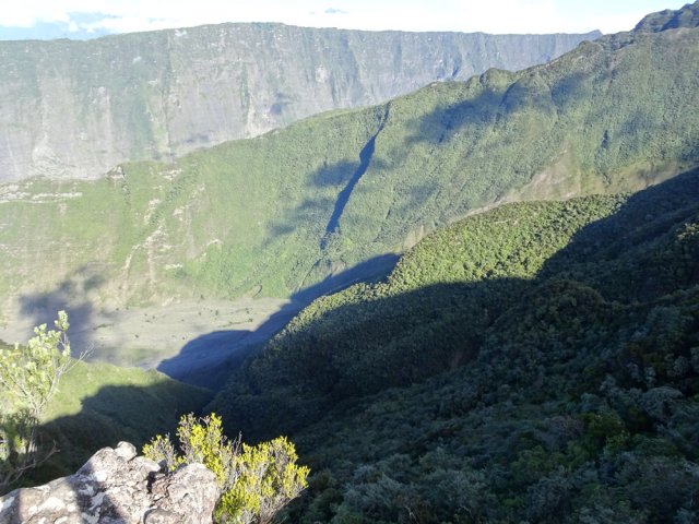 Arrivée au promontoire rocheux pour un magnifique panorama