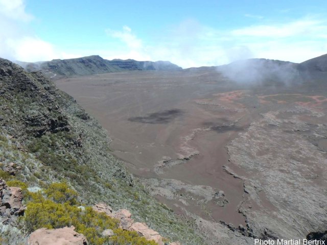 Point de vue sur la Plaine des Sables, demi-tour symbolique de cette fiche