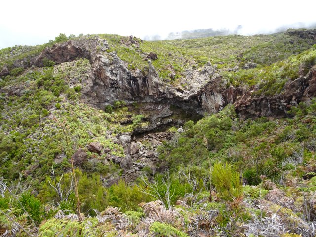 Le dernier grand cassé avant la fin de la descente