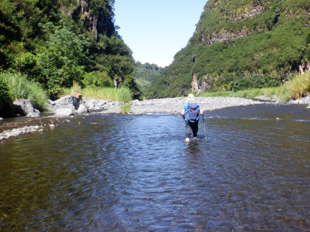 Les traversées de rivière sont sans danger par temps calme