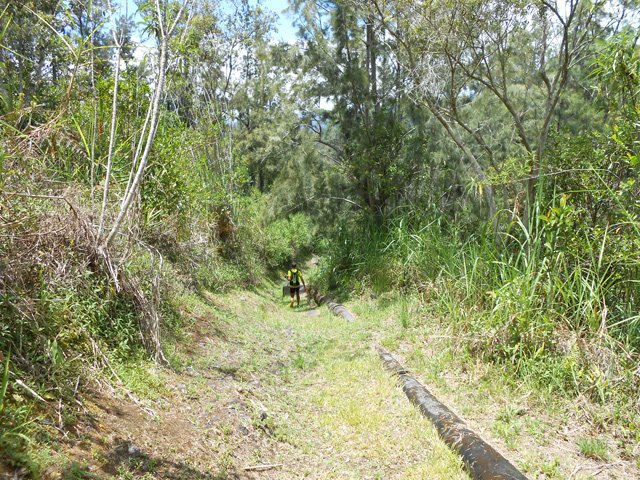 La tuyauterie sert de gros fil d'Ariane