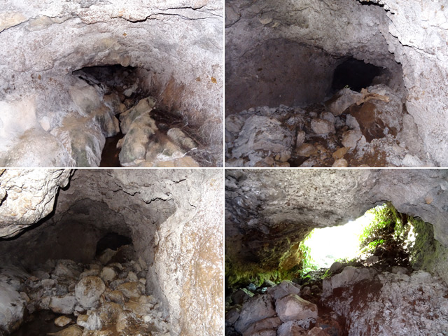 Quelques photos de la gallerie qu'on traverse sans danger