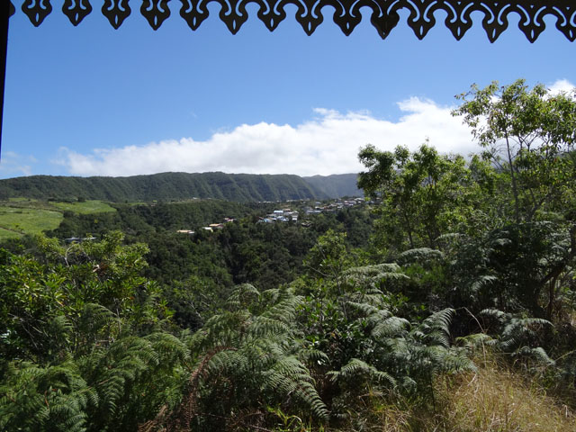 Vue sur le Grand Serré depuis le kiosque de la Pente Tunnel