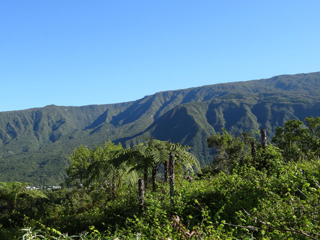Larges vues sur la Réserve Biologique des Makes