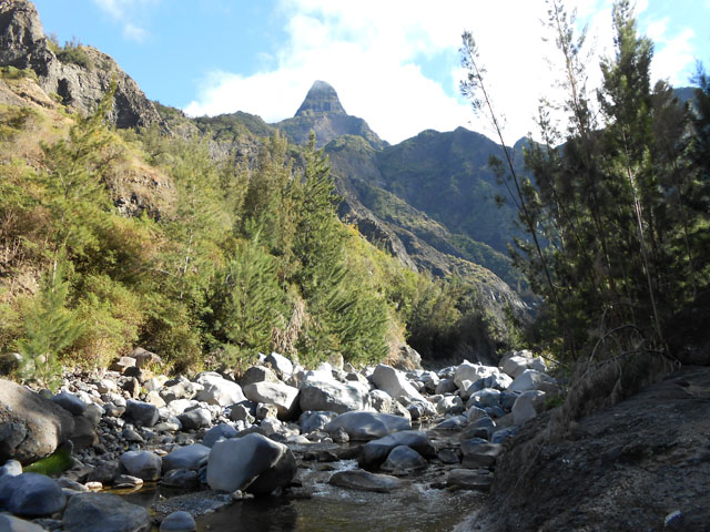 Une idée de la vallée vers l'amont