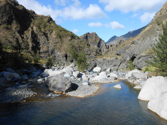 Une idée de la vallée vers l'aval