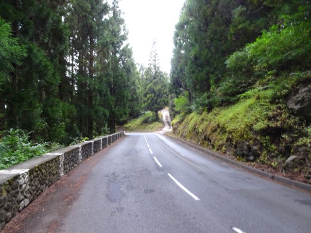 100 mètres de route seulement sur cette boucle