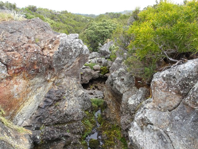On franchit des ravines assez impressionnantes