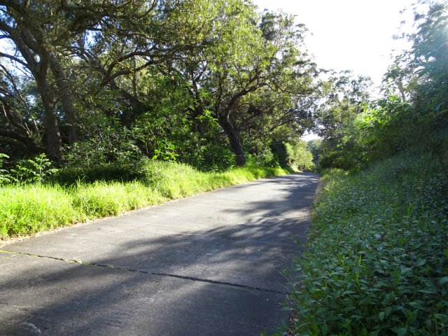 La circulation est très faible pour une randonnée sereine