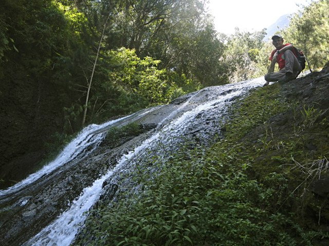Un des endroits les plus charmants de la descente vers Ti Chien