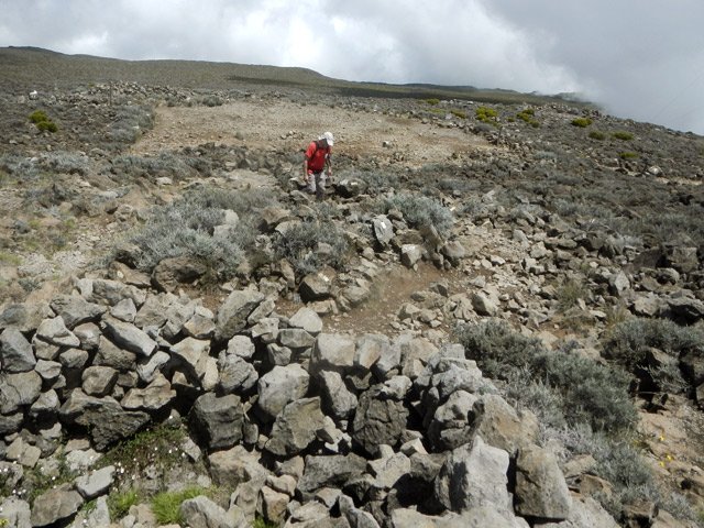 Les zones de bivouac entourant le Grand Bénare