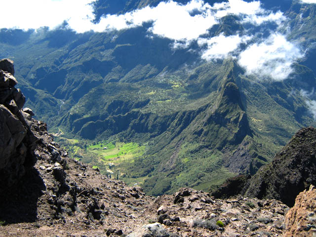 L'arête des Trois Salazes depuis le Grand Bénare